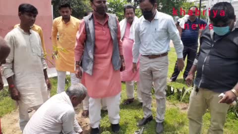 सीतापुर के महोली मे विधायक ने किया वृक्षारोपण