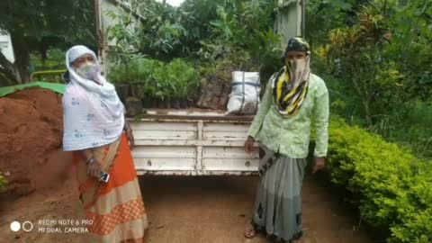 लखनपुर विकासखंड के सेक्टर सलका में घर-घर जाकर आंगनवाड़ी कार्यकर्ताओं ने मुफ्त में पौधा प्रदान किया है