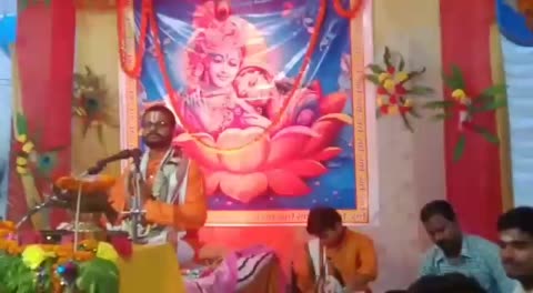 गोपीगंज- आनापुर में आयोजित श्रीमद्भागवत कथा के संगीतमय प्रवचन में बही भक्ति की धारा...