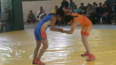 मथुरा - बीएसए कॉलेज में हुआ कुश्ती खेल प्रतियोगिता का आयोजन बेटियों ने दिखाया दम