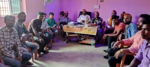 केरेडारी में भाजपा समर्थक नव युवकों ने की बैठक