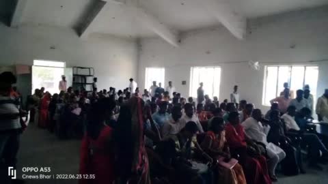पदमा प्रखंड मुख्यालय में केसीसी शिविर का आयोजन किया