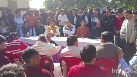 डिबाई विधायक सीपी सिंह लोधी ने जीएसटी राज्यकर अधिकारियों से बैठक कर व्यापारियों का भय किया समाप्त - बोले नगर में 80% व्यापारी पंजीकृत