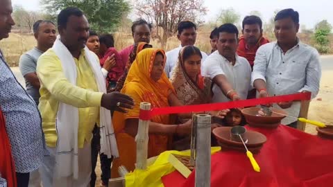 डंडई में राधा कृष्ण मंदिर संस्थापक ने राहगीरों के लिए खोला पनशाला