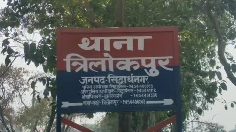 सिद्धार्थनगर त्रिलोकपुर पुलिस द्वारा एक अभियुक्त को बाघमरवा से गिरफ्तार कर भेजा गया न्यायालय
