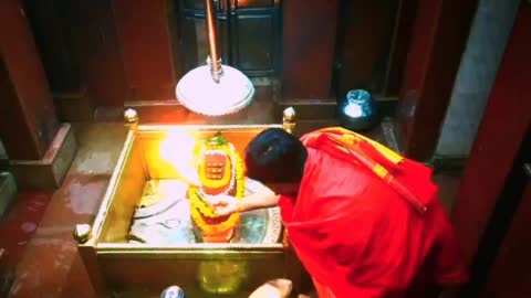 भगवान श्री खाटूश्याम जन्म महोत्सव के पवित्र पर्व पर सेमराधनाथ धाम के प्रधान पुजारी पण्डित श्री रामप्रसाद पाण्डेय जी व पण्डित श्री सूर्यकान्त पाण्डेय ज